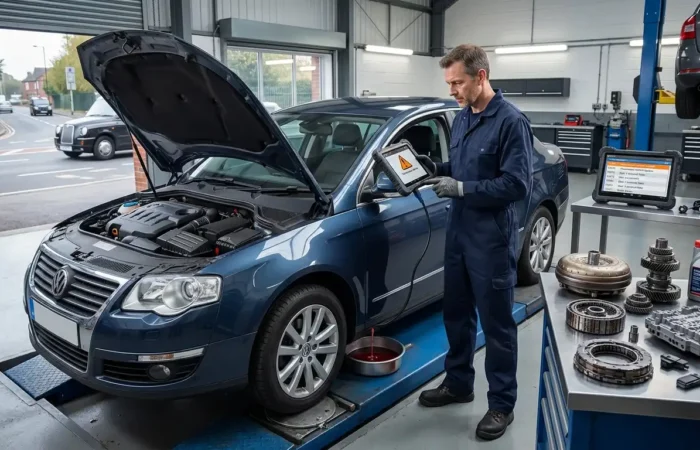 can you drive with a broken automatic gearbox