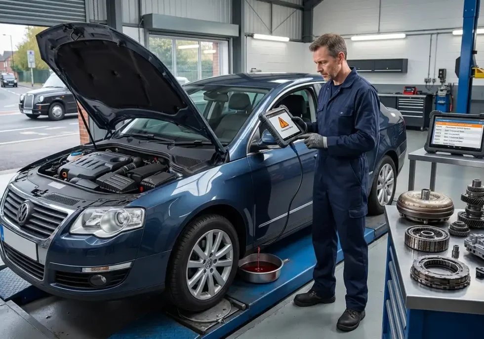 can you drive with a broken automatic gearbox