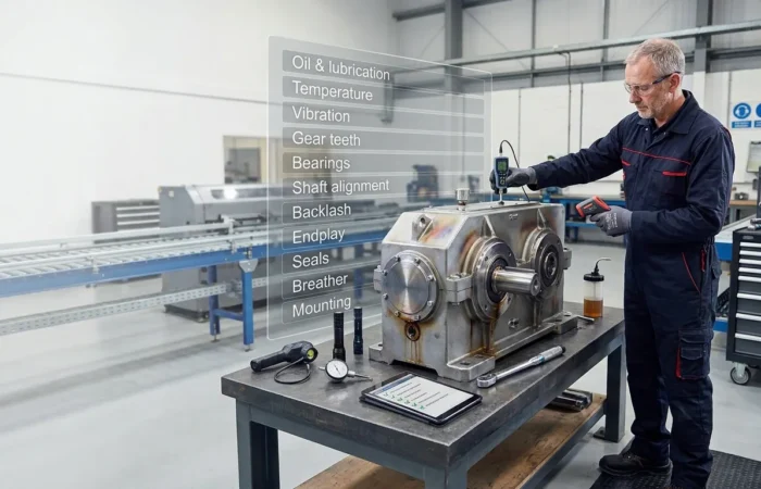 What Are the Checklist Of Gearbox Inspection?