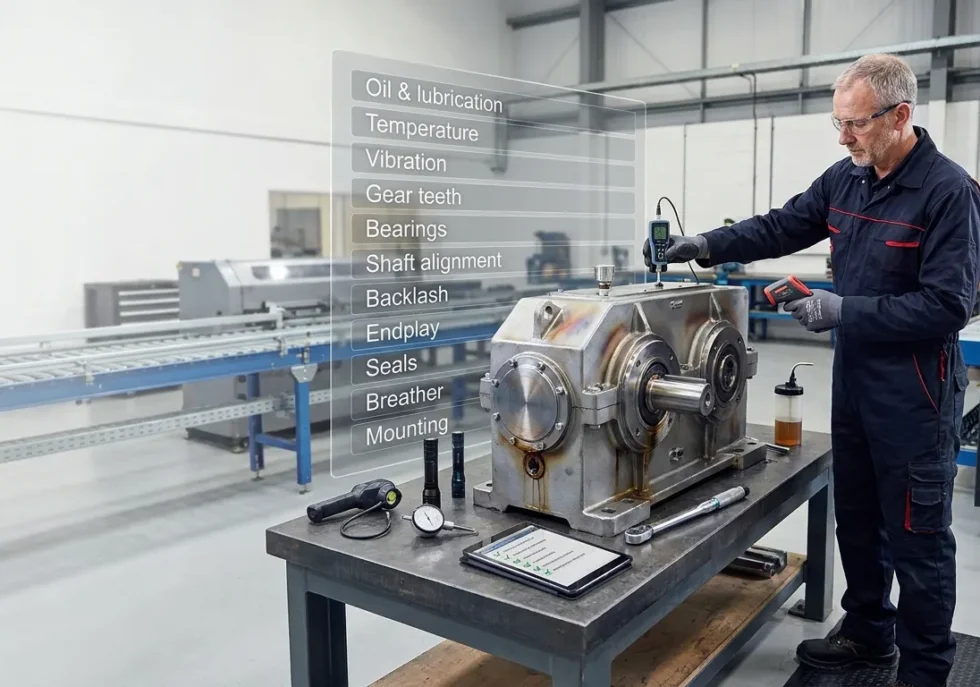 What Are the Checklist Of Gearbox Inspection?