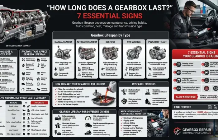 How long does a gearbox last