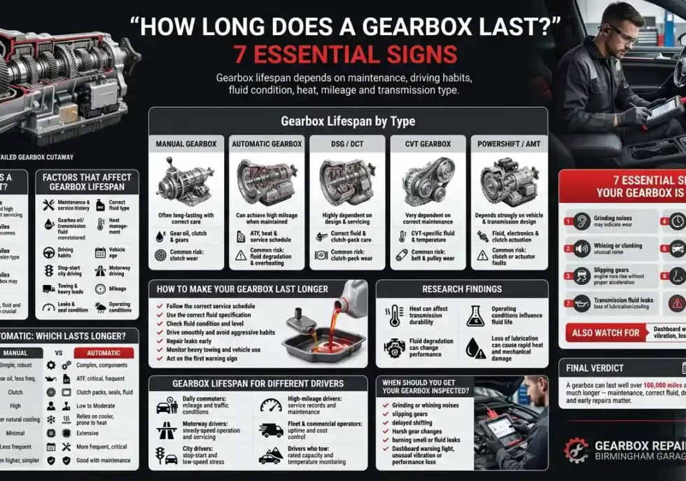 How long does a gearbox last