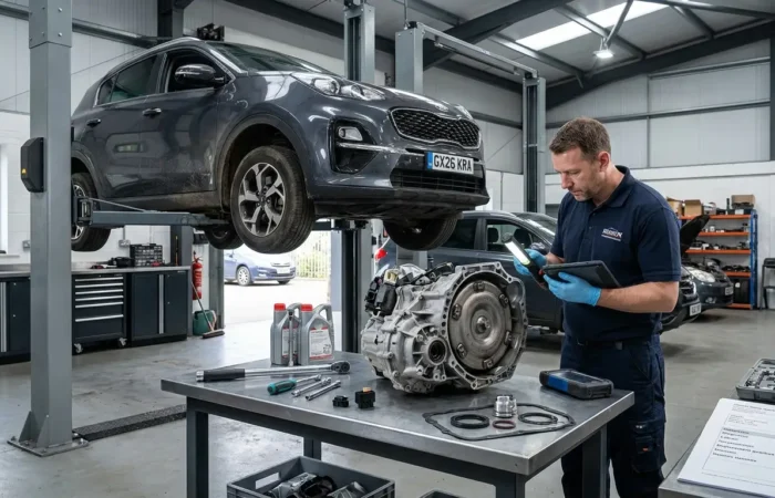 Kia gearbox replacement cost UK